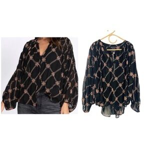 Johnny Was button down blouse NWT